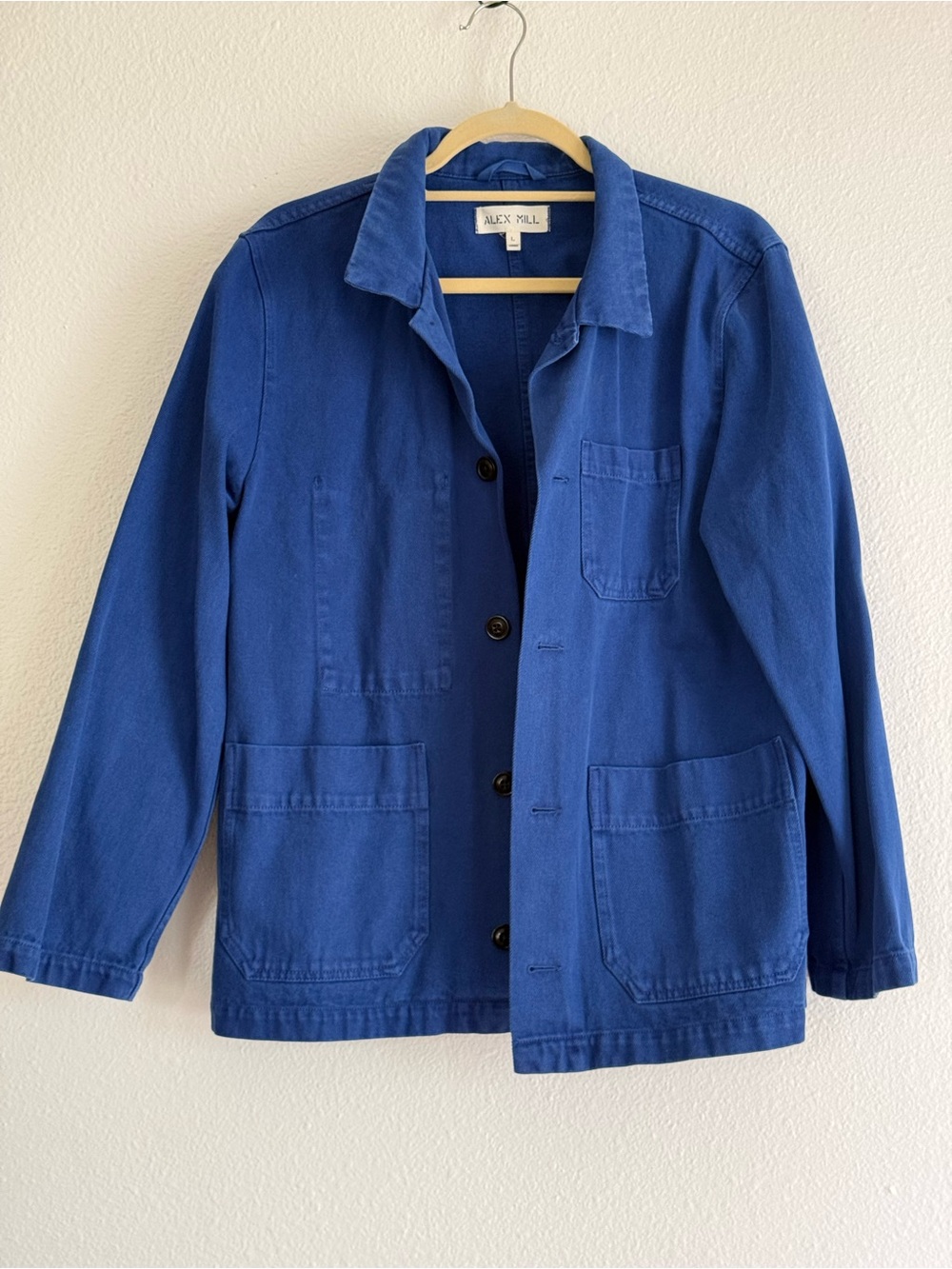 Alex Mill Royal Blue Utility Chore Jacket